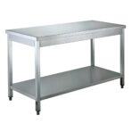 Work table / with undershelf, 1200 x 700 mm