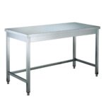 Work table / open base, 1800 x 700 mm