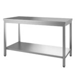TOPLINE work table / undershelf, 1500 x 700 mm