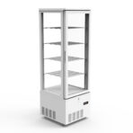 TOPLINE refrigerated display case 4-shelf / 237 litres "white", 515 x 553 mm - Image 2