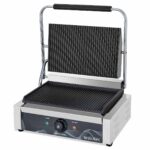 Electric Contact Grill, ribbed top & bottom, 430 x 390 mm