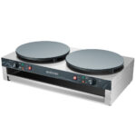 Electric Crêpe Maker 2 Plates, 850 x 500 mm