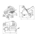 Slicer 250, 543 x 487 mm - slika 2