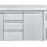 3-Drawer set for refrigerated counters middle right