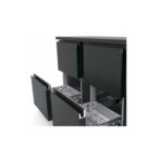 TOPLINE bar refrigerated counter stainless steel / 1 door & 4 drawers, 2025 x 530 mm - Image 3