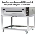 TOPLINE Electric Pizza Oven 4 x 34 cm, 1100 x 835 mm - slika 6