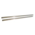 Support rails for EN racks 600x400 mm of the pizza prep counter