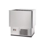 TOPLINE beverage chest freezer stainless steel with stainless steel sliding lid, 129 liters, 705 x 545 mm