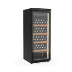 TOPLINE wine refrigerator 650 black, 240 liters, 60 bottles, 600 x 650 mm