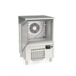 TOPLINE blast chiller stainless steel, for 7x GN1/1 (40 mm) or 7x EN 60x40, 800 x 800 mm