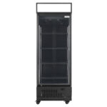TOPLINE beverage refrigerator 1 door / 570 liters with illuminated sign "black", 750 x 760 mm