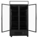 TOPLINE beverage refrigerator 2 doors / 870 liters with light box "black", 1090 x 742 mm - Image 3