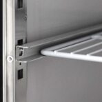 Refrigerated counter / 2 doors & 4 drawers incl. backsplash - monoblock, 2230 x 700 mm - Image 6
