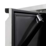 Refrigerated counter / 2 doors & 4 drawers incl. backsplash - monoblock, 2230 x 700 mm - Image 7